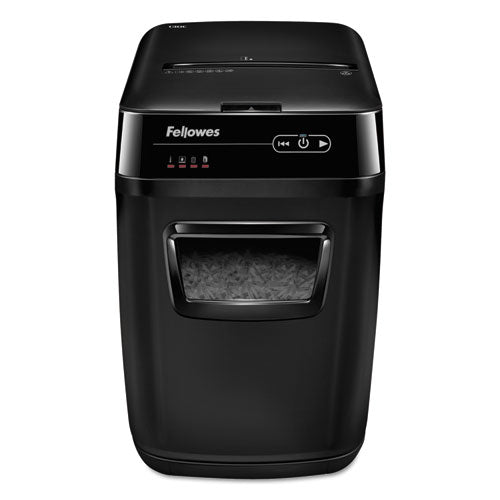 Image of Fellowes® Automax 150c Auto Feed Cross-Cut Shredder, 150 Auto/8 Manual Sheet Capacity