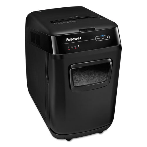 Image of Fellowes® Automax 200c Auto Feed Cross-Cut Shredder, 200 Auto/10 Manual Sheet Capacity