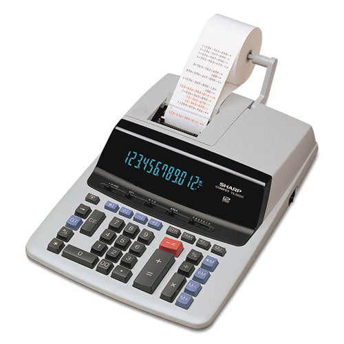 Image of Sharp® Vx2652h Two-Color Printing Calculator, Black/red Print, 4.8 Lines/sec