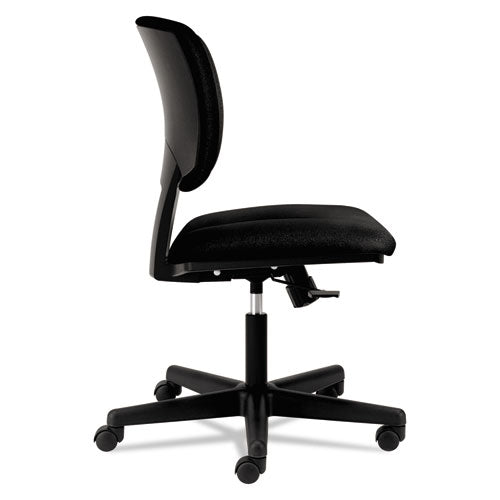 Image of HON® Volt Series Task Chair With Synchro-Tilt, Supports Up To 250 Lb, 18" To 22.25" Seat Height, Black