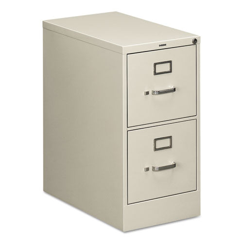 Image of HON® 510 Series Vertical File, 2 Letter-Size File Drawers, Light Gray, 15" X 25" X 29"