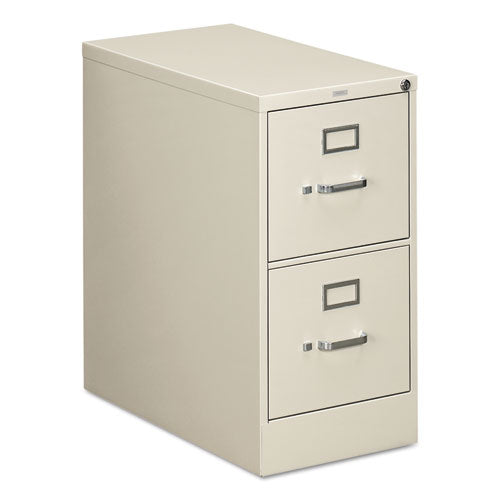 Image of HON® 310 Series Vertical File, 2 Letter-Size File Drawers, Light Gray, 15" X 26.5" X 29"