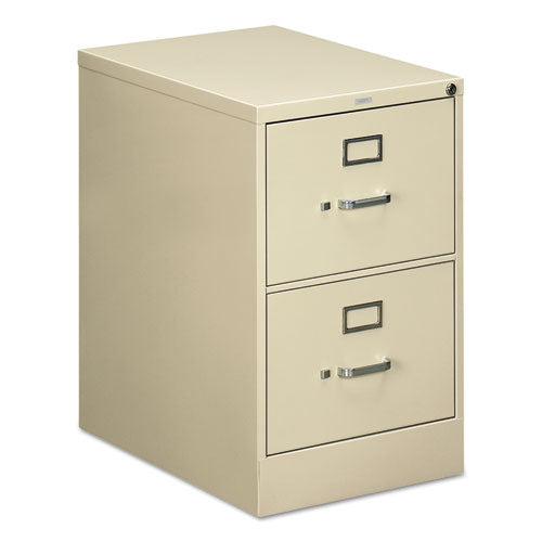 Image of HON® 510 Series Vertical File, 2 Legal-Size File Drawers, Putty, 18.25" X 25" X 29"