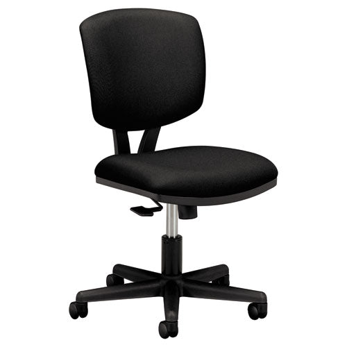 Image of HON® Volt Series Task Chair With Synchro-Tilt, Supports Up To 250 Lb, 18" To 22.25" Seat Height, Black