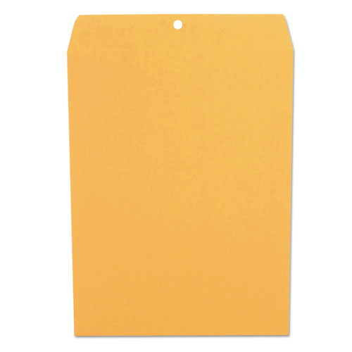 Image of Universal® Kraft Clasp Envelope, #12 1/2, Square Flap, Clasp/gummed Closure, 9.5 X 12.5, Brown Kraft, 100/box