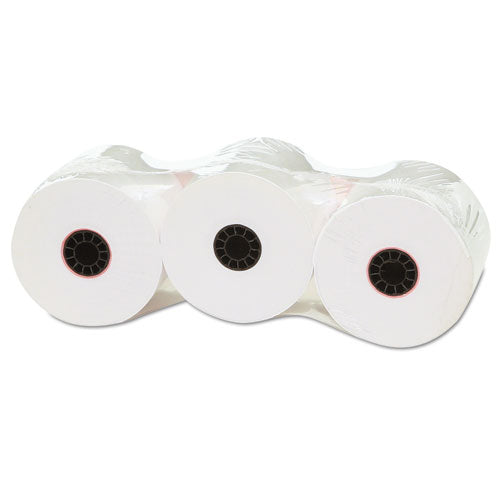 Image of Universal® Impact And Inkjet Print Bond Paper Rolls, 0.5" Core, 2.25" X 150 Ft, White, 3/pack