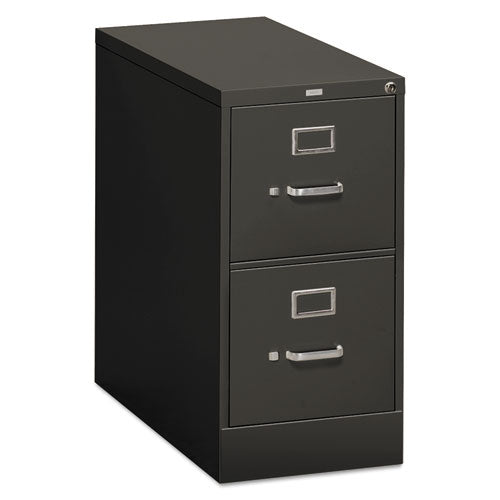 Image of HON® 310 Series Vertical File, 2 Letter-Size File Drawers, Charcoal, 15" X 26.5" X 29"