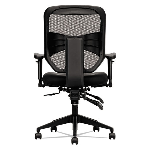 Image of HON® Vl532 Mesh High-Back Task Chair, Supports Up To 250 Lb, 17" To 20.5" Seat Height, Black