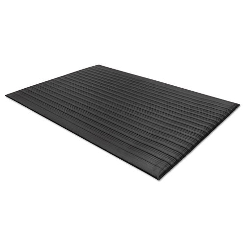 Image of Guardian Air Step Antifatigue Mat, Polypropylene, 24 X 36, Black