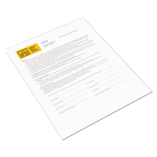 Image of xerox Revolution Digital Carbonless Paper, 1-Part, 8.5 X 11, White, 500/ream