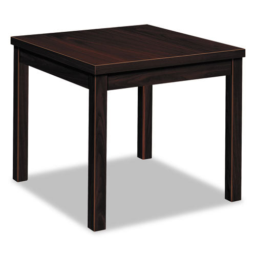 Image of HON® Laminate Occasional Table, Rectangular, 24w X 20d X 20h, Mahogany
