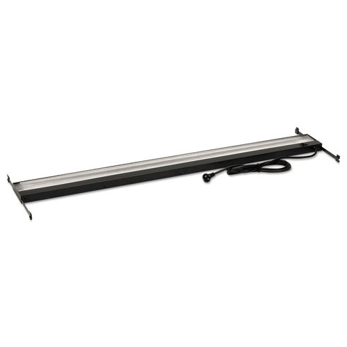 Image of HON® Task Light For Stack-On Storage Unit, 46.5w x 3.69d x 1.13h, Black