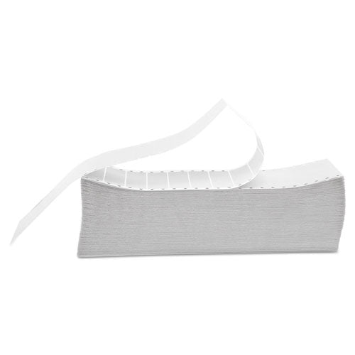 Image of Universal® Dot Matrix Printer Labels, Dot Matrix Printers, 0.94 X 3.5, White, 5,000/box