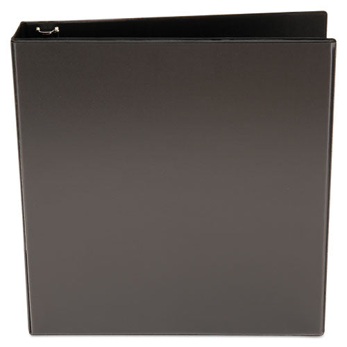 Image of Universal® Economy Round Ring View Binder, 3 Rings, 1.5" Capacity, 11 X 8.5, Black