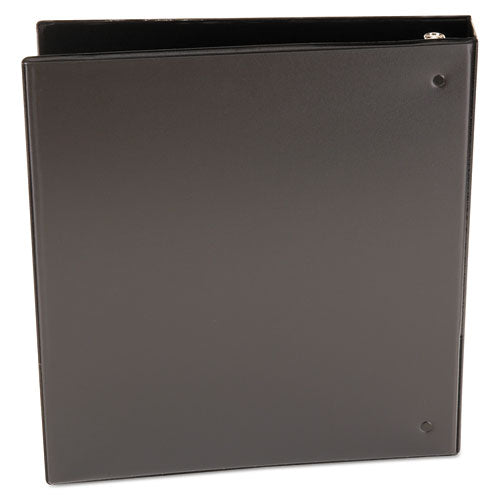 Image of Universal® Economy Round Ring View Binder, 3 Rings, 1.5" Capacity, 11 X 8.5, Black