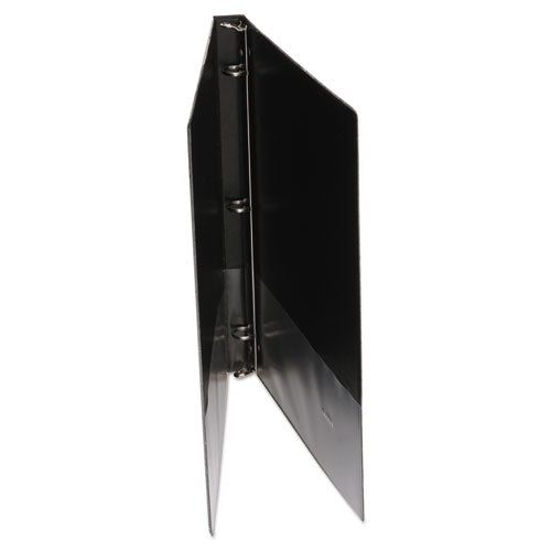 Image of Universal® Economy Round Ring View Binder, 3 Rings, 0.5" Capacity, 11 X 8.5, Black