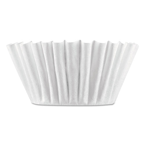 Image of BUNN® Coffee Filters, 8 To 12 Cup Size, Flat Bottom, 100/pack, 12 Packs/carton