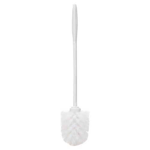 Image of Rubbermaid® Commercial Commercial-Gradetoilet Bowl Brush, 10" Handle, White, 24/Carton