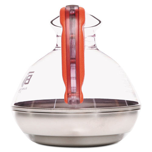 Image of BUNN® Easy Pour Decanter, 64 oz, Orange Handle