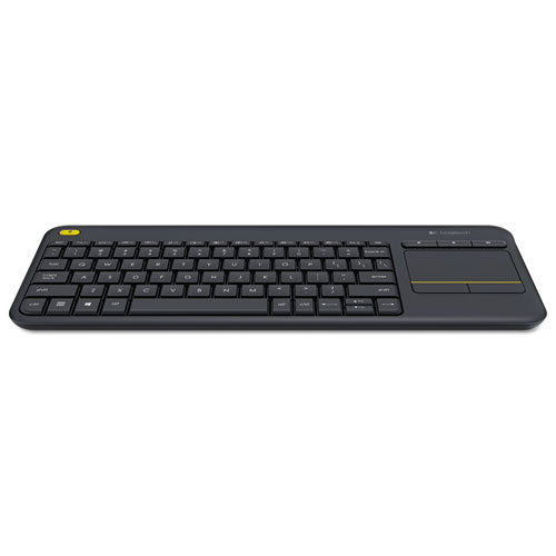Image of Logitech® Wireless Touch Keyboard K400 Plus, Black