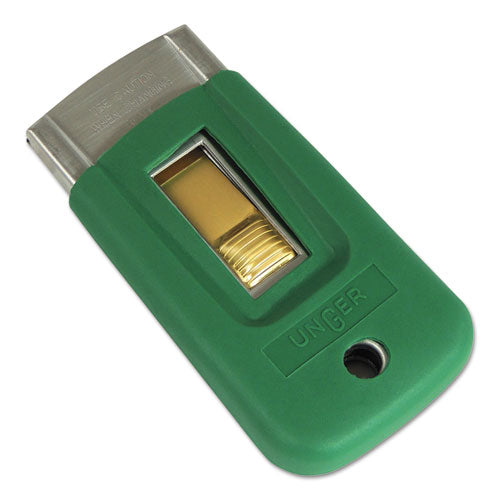 Image of Unger® ErgoTec Safety Scraper with Rubber Cover,  Accepts 1 1/2" Blade