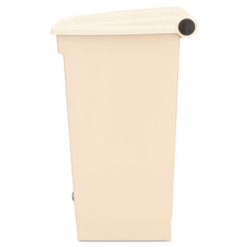 Image of Rubbermaid® Commercial Legacy Step-On Receptacle, 18 gal, Polyethylene, Beige