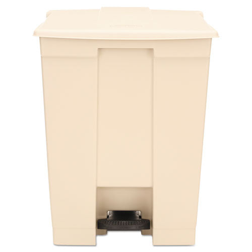 Image of Rubbermaid® Commercial Legacy Step-On Receptacle, 18 gal, Polyethylene, Beige