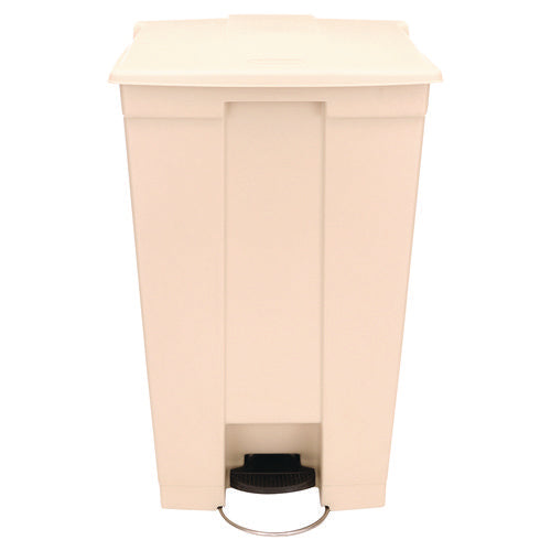 Image of Rubbermaid® Commercial Legacy Step-On Receptacle, 23 gal, Polyethylene, Beige
