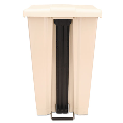 Image of Rubbermaid® Commercial Legacy Step-On Receptacle, 23 gal, Polyethylene, Beige