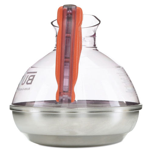 Image of BUNN® Easy Pour Decanter, 64 oz, Orange Handle