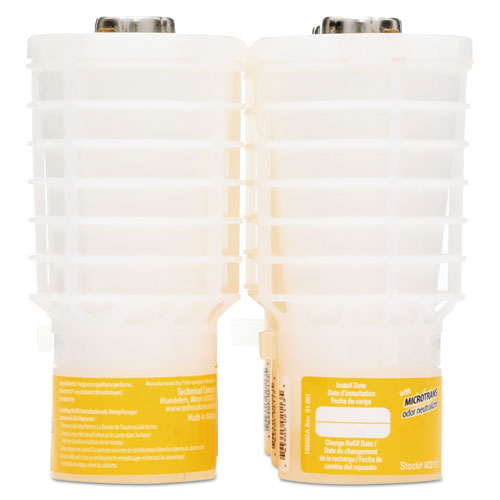 Image of Rubbermaid® Commercial Tcell Microtrans Odor Neutralizer Refill, Citrus, 1.62 Oz, 6/carton