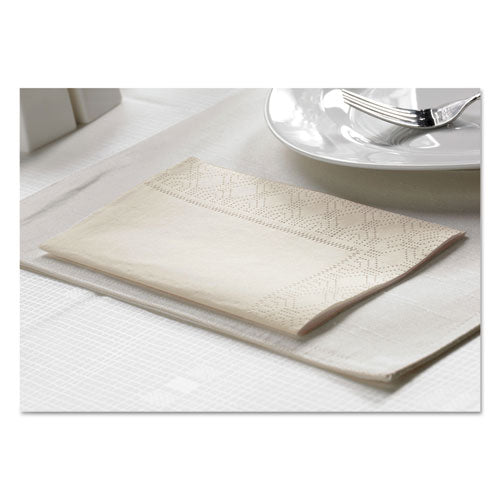 Image of Hoffmaster® Dinner Napkins, 2-Ply, 15 X 17, White, 1000/carton