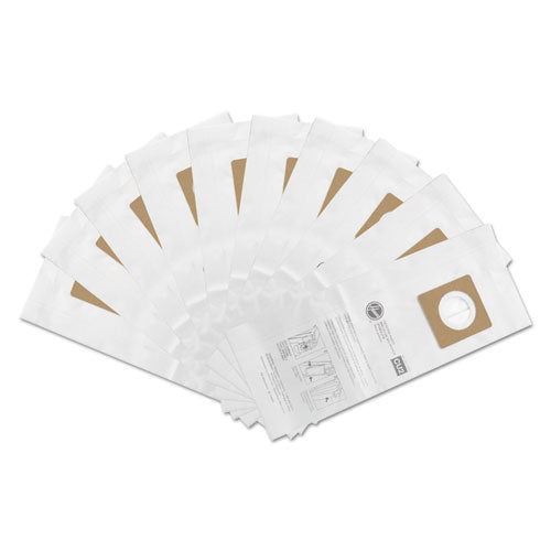 Image of Hoover® Commercial Disposable Vacuum Bags, Standard Cu2, 10/pack