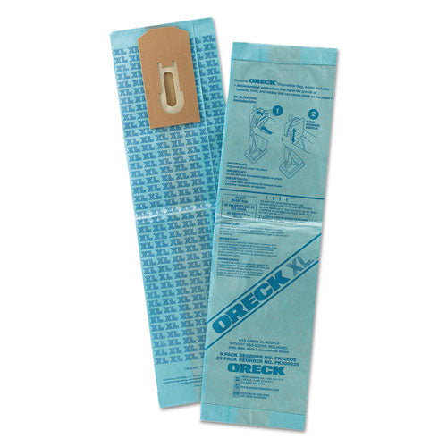 Image of Oreck Commercial Disposable Vacuum Bags, XL Standard Filtration, 25/Pack