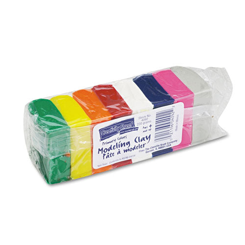 Image of Creativity Street® Modeling Clay Assortment, 27.5 G Of Each Color, Assorted Bright, 220 G