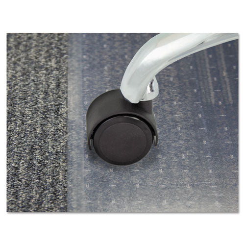 Image of Master Caster® Duet Dual Wheels, Grip Ring Type C Stem, 2" Soft Polyurethane Wheel, Matte Black, 5/Set