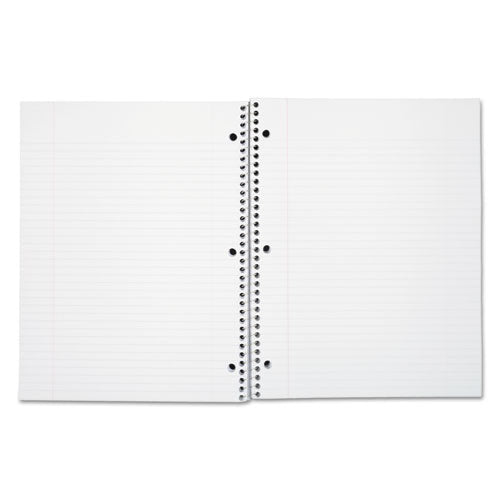 Image of Mead® Spiral Notebook, 1-Subject, Medium/College Rule, Randomly Assorted Cover Color, (100) 11 x 8 Sheets