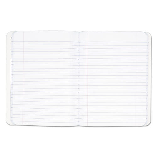 Image of Mead® Composition Book, Wide/Legal Rule, Black Cover, (100) 9.75 x 7.5 Sheets