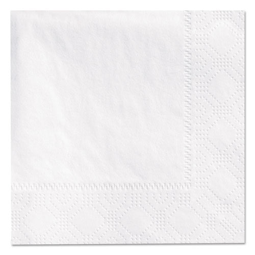 Image of Hoffmaster® Beverage Napkins, 2-Ply, 9 1/2 X 9 1/2, White, 3000/carton