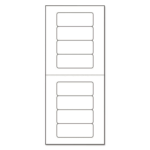 Image of Avery® Mini-Sheets Mailing Labels, Inkjet/laser Printers, 1 X 2.63, White, 8/sheet, 25 Sheets/pack