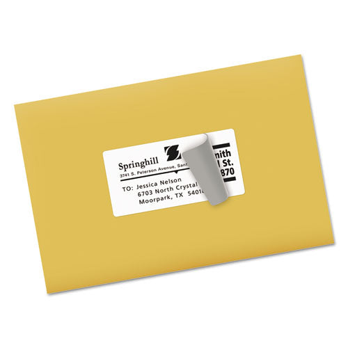 Image of Avery® Shipping Labels W/ Trueblock Technology, Laser Printers, 2 X 4, White, 10/sheet, 250 Sheets/box