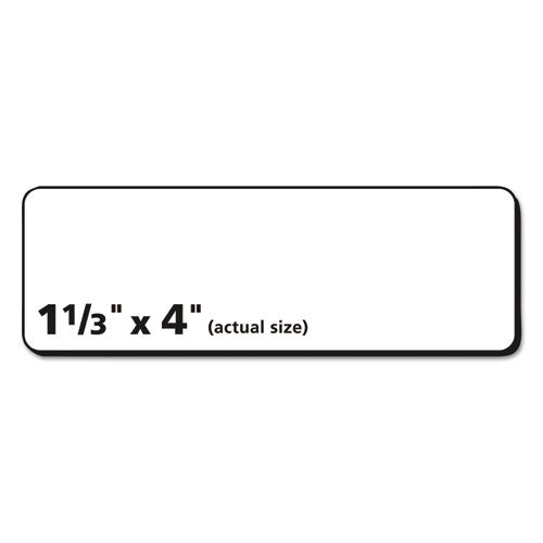 Image of Avery® Matte Clear Easy Peel Mailing Labels W/ Sure Feed Technology, Inkjet Printers, 1.33 X 4, Clear, 14/sheet, 10 Sheets/pack