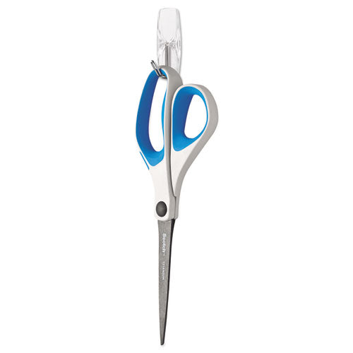 Image of Command Clear Hooks and Strips, Medium, Plastic, 2 lb Capacity, 6 Hooks and 8 Strips/Pack