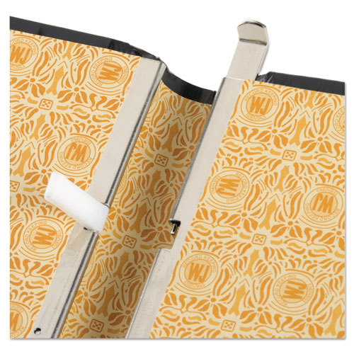 Image of Wilson Jones® Looseleaf Corporation Minute Book, 1-Subject, Unruled, Black/Gold Cover, (250) 14 x 8.5 Sheets