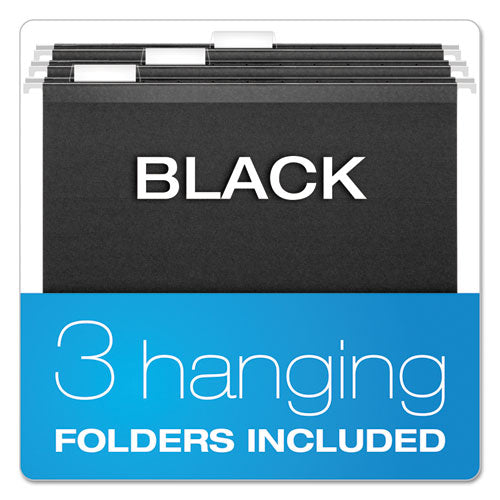Image of Pendaflex® Portable File Boxes, Letter Files, 14.88" X 6.5" X 11.88", Granite