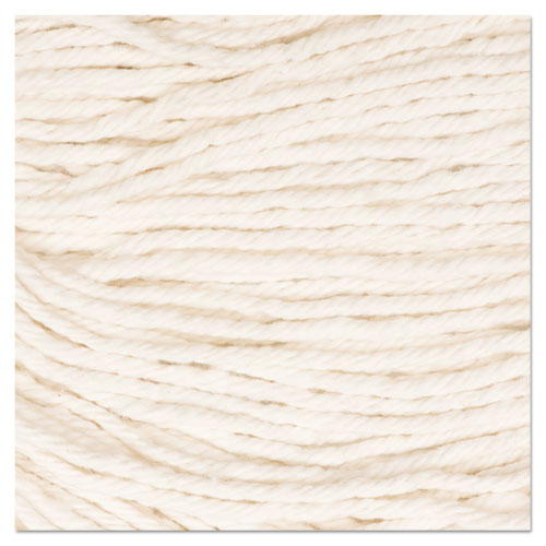 Image of Boardwalk® Super Loop Wet Mop Head, Cotton/synthetic Fiber, 5" Headband, Medium Size, White