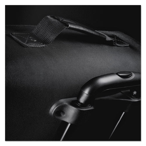 Image of Solo Classic Rolling Overnighter Case, Fits Devices Up to 15.6", Ballistic Polyester, 16.14 x 6.69 x 13.78, Black