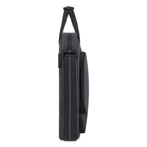 Image of Solo Urban Slimbrief, Fits Devices Up to 15.6", Polyester, 16" x 3" x 11.5", Gray