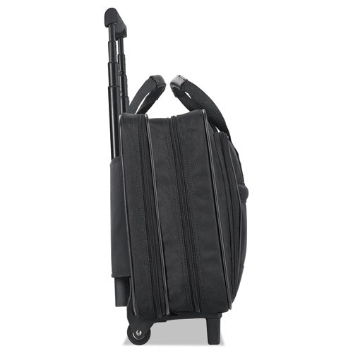 Image of Solo Classic Rolling Case, Fits Devices Up to 15.6", Ballistic Polyester, 15.94 x 5.9 x 12, Black