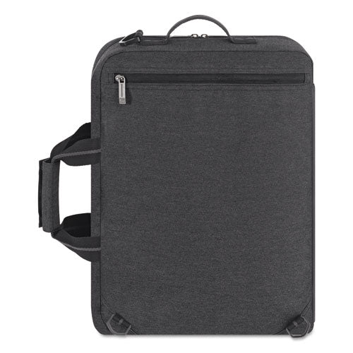 Image of Solo Urban Hybrid Briefcase, Fits Devices Up to 15.6", Polyester, 16.75" x 4" x 12", Gray
